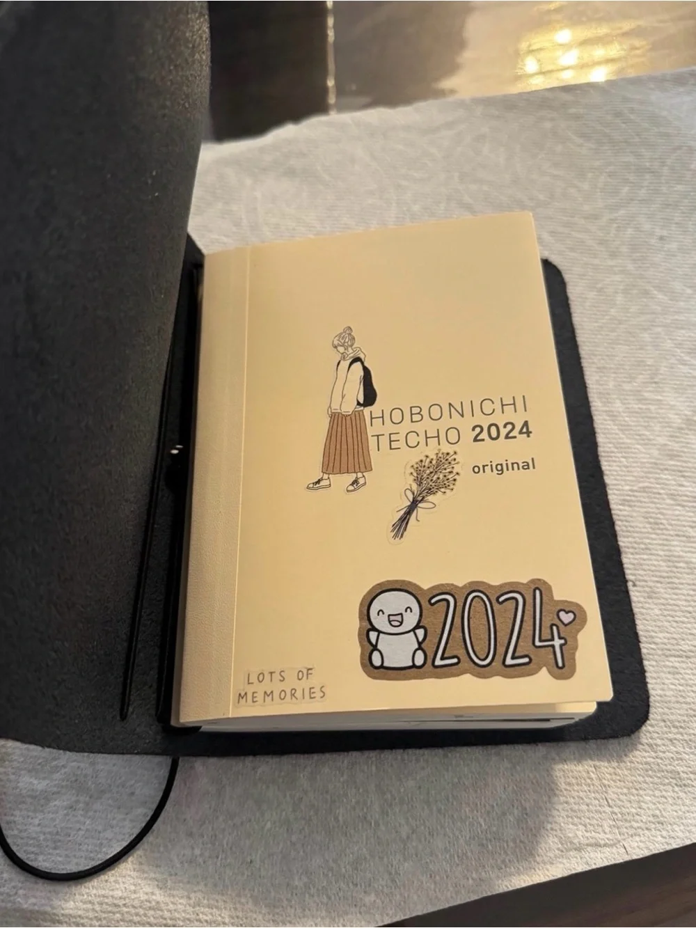 A6 The Leather Quill Shop Blue Cover